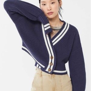 Urban Outfitters Button-Down Cropped Cardigan